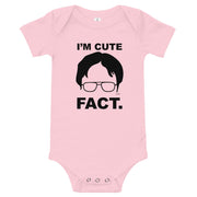 I'm Cute, Fact. - Baby Onesie-Moneyline