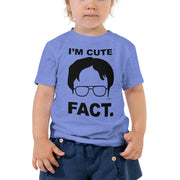 I'm Cute, Fact. Toddler Tee-Moneyline