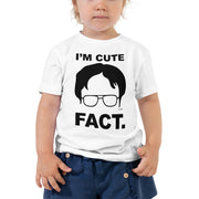 I'm Cute, Fact. Toddler Tee-Moneyline