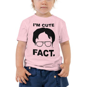 I'm Cute, Fact. Toddler Tee-Moneyline