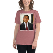 Just A Little Stitious Women's Relaxed T-Shirt-Moneyline