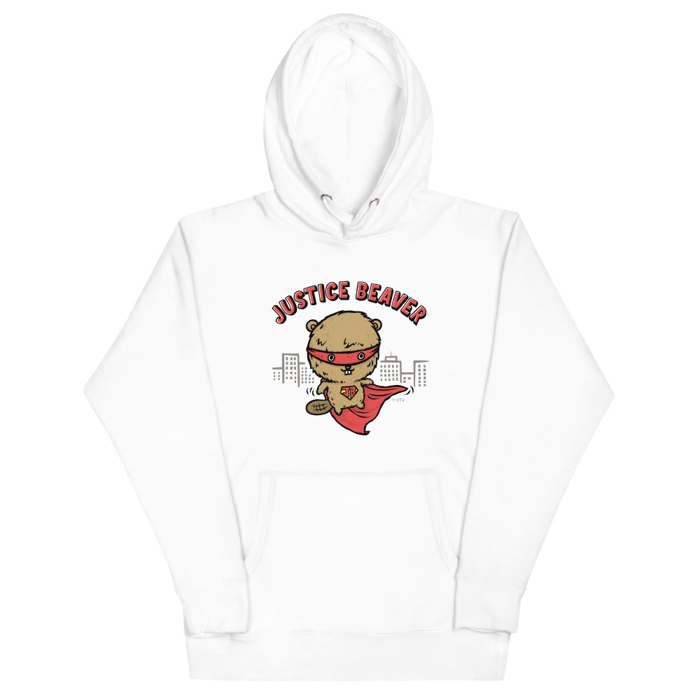 Justice Beaver Unisex Hoodie-Moneyline