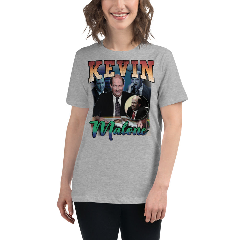 Kevin Malone Vintage Women's Relaxed T-Shirt-Moneyline