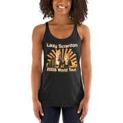 Lazy Scranton Women's Racerback Tank-Moneyline