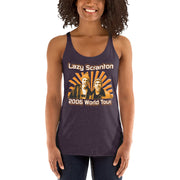 Lazy Scranton Women's Racerback Tank-Moneyline