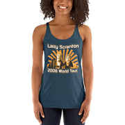 Lazy Scranton Women's Racerback Tank-Moneyline
