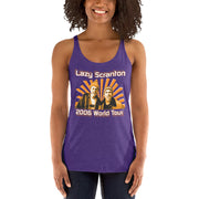 Lazy Scranton Women's Racerback Tank-Moneyline
