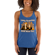 Lazy Scranton Women's Racerback Tank-Moneyline