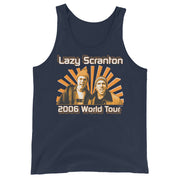 Lazy Scranton World Tour Men's Tank Top-Moneyline