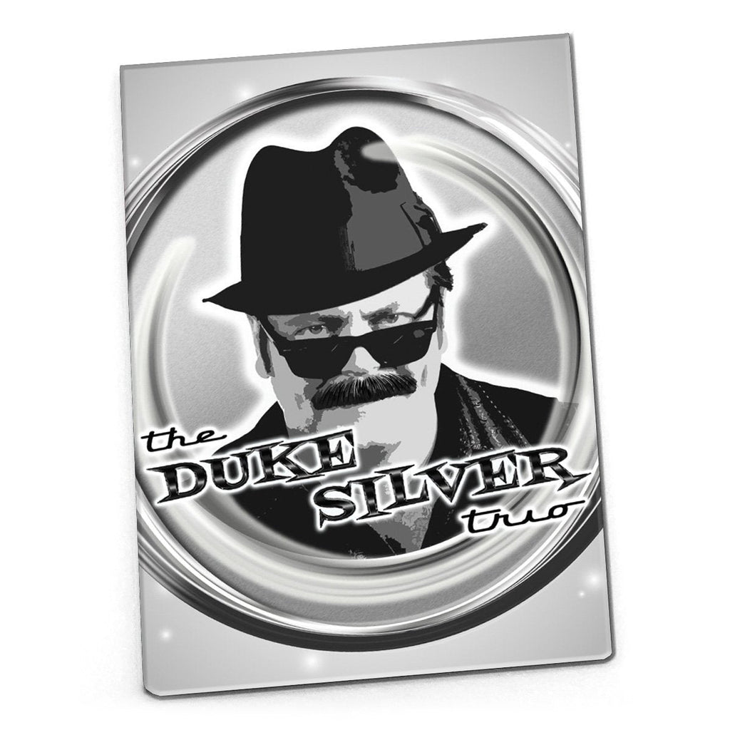 MAGNET: PARKS AND REC "THE DUKE SILVER TRIO"-Refrigerator Magnets-Moneyline