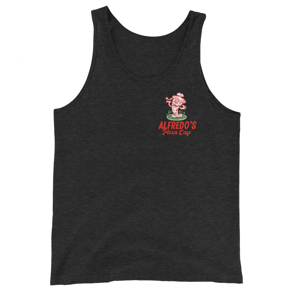 Alfredo's Pizza Cafe Front/Back Unisex Tank Top