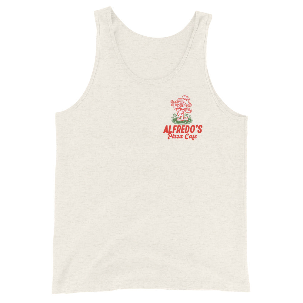 Alfredo's Pizza Cafe Front/Back Unisex Tank Top