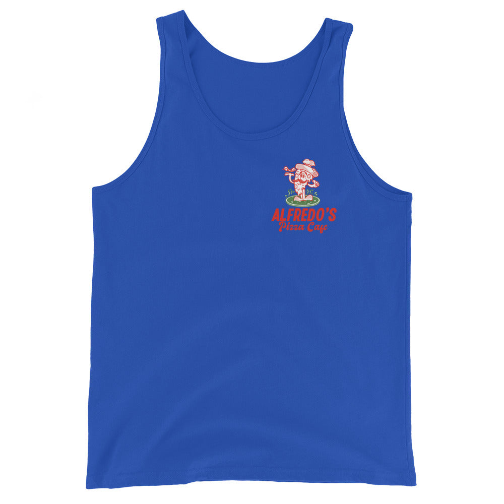 Alfredo's Pizza Cafe Front/Back Unisex Tank Top