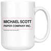 Michael Scott Paper Co. - Coffee Mug-teelaunch-Moneyline