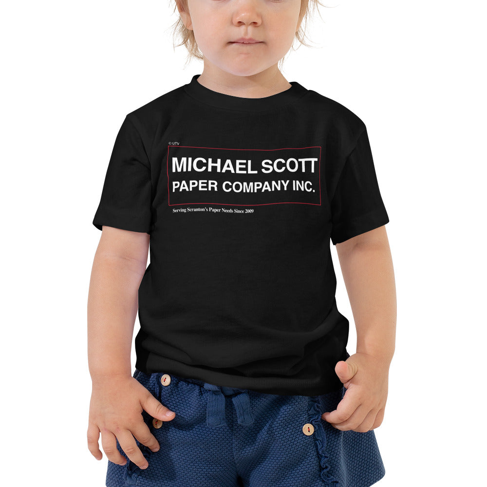Michael Scott Paper Co. Toddler Tee-Moneyline