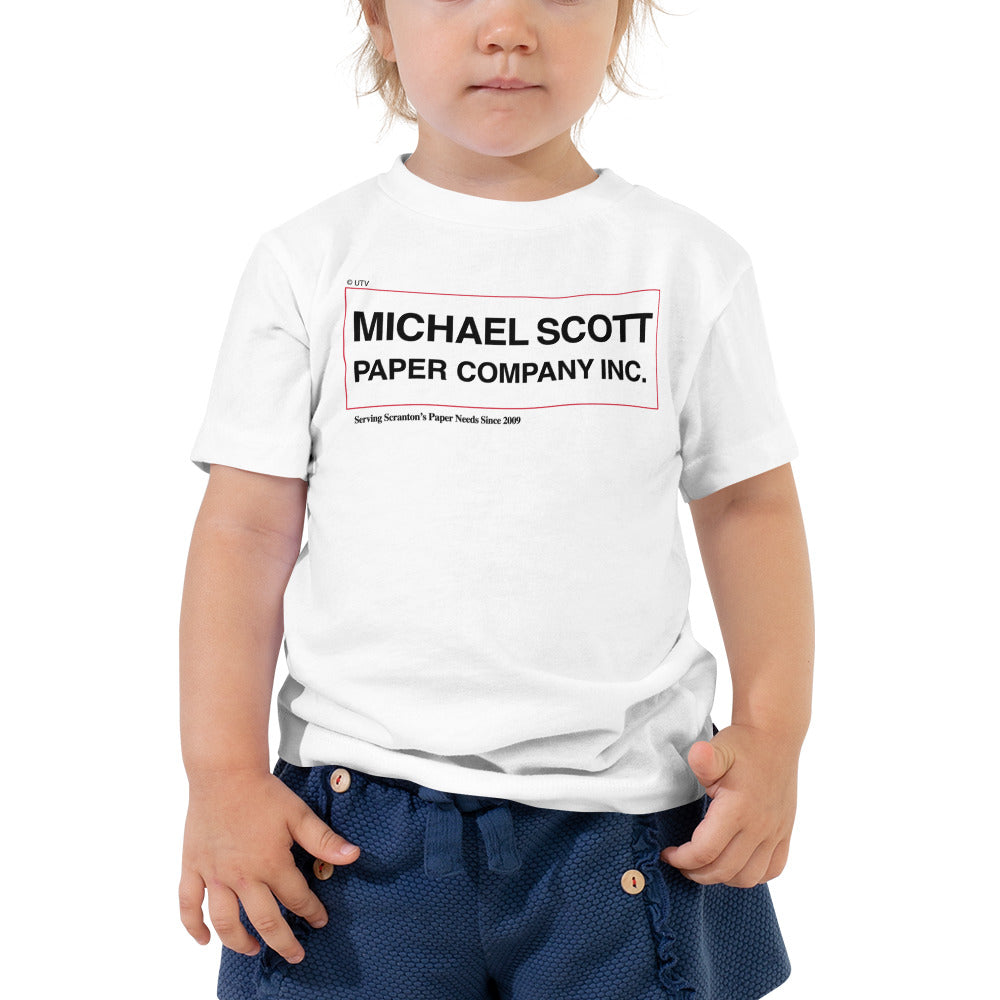 Michael Scott Paper Co. Toddler Tee-Moneyline