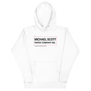 Michael Scott Paper Co. Unisex Hoodie-Moneyline