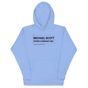 Michael Scott Paper Co. Unisex Hoodie-Moneyline