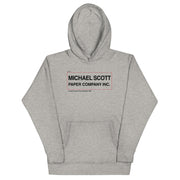 Michael Scott Paper Co. Unisex Hoodie-Moneyline