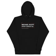 Michael Scott Paper Co. Unisex Hoodie-Moneyline
