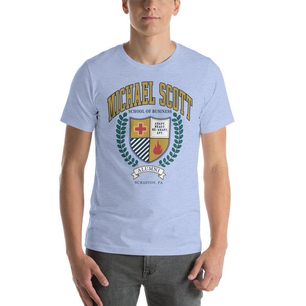 Michael Scott School of Business T-Shirt-Apparel & Accessories-Moneyline