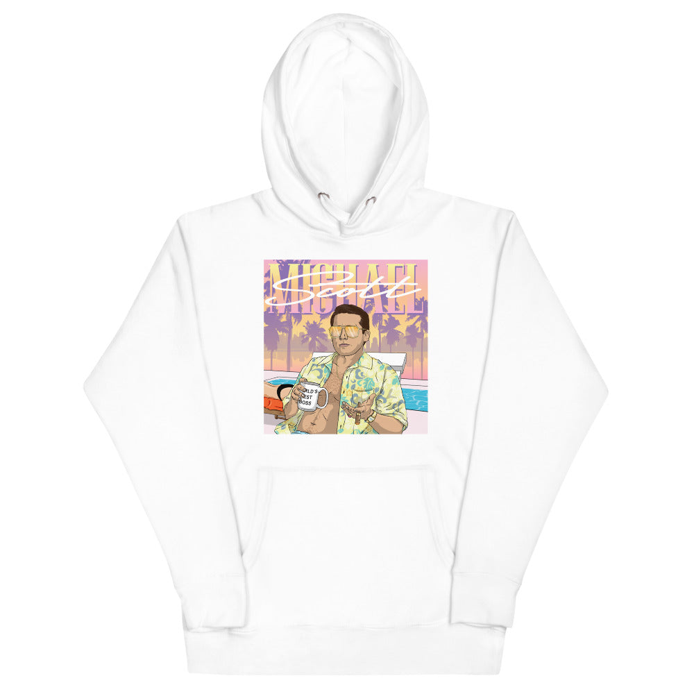 Michael Scott Vice Unisex Hoodie-Moneyline
