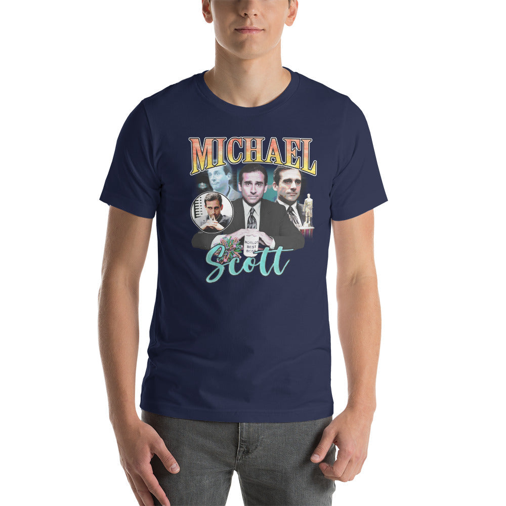 Michael Scott Vintage T-Shirt-Moneyline