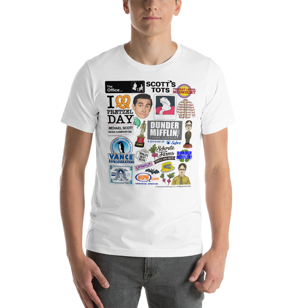 Office Icons T-Shirt-Moneyline