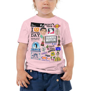 Office Icons Toddler Tee-Moneyline