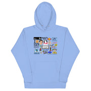 Office Icons Unisex Hoodie-Moneyline