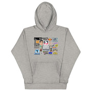 Office Icons Unisex Hoodie-Moneyline