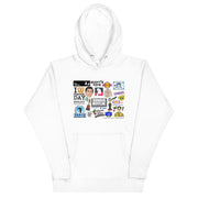 Office Icons Unisex Hoodie-Moneyline