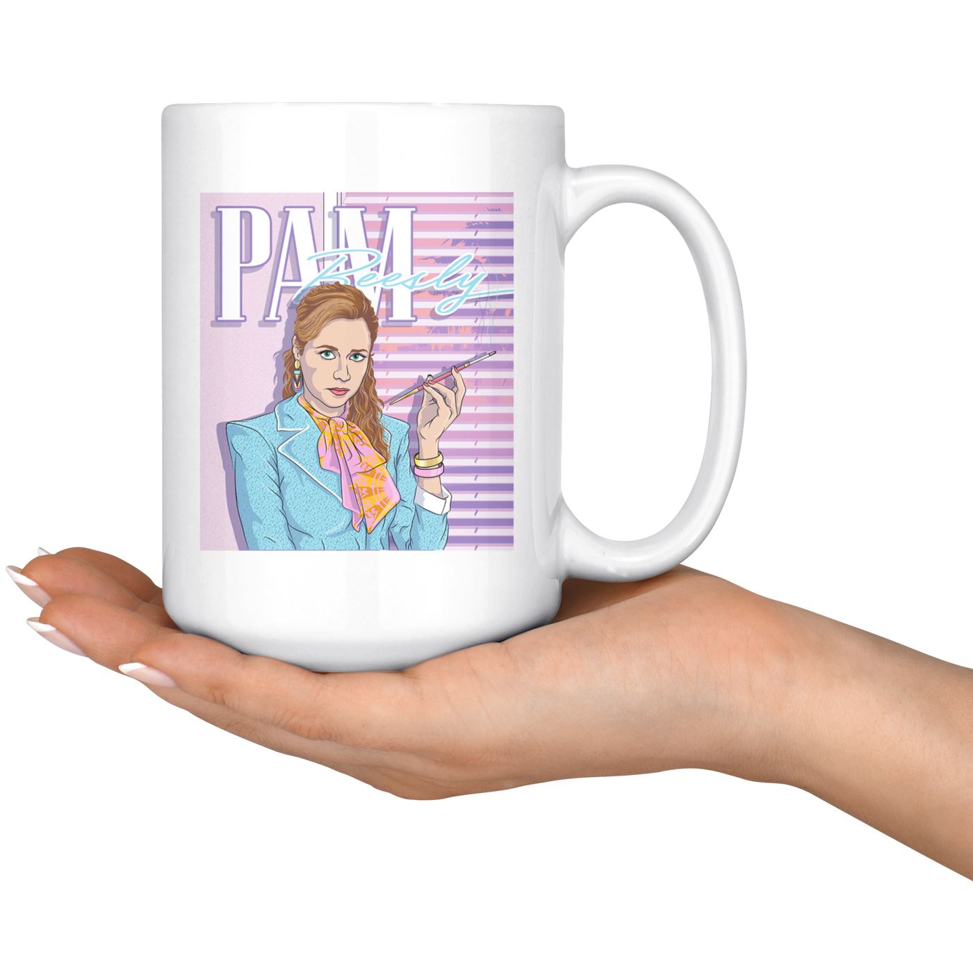 Pam Beesly Vice Series - Coffee Mug-Drinkware-Moneyline
