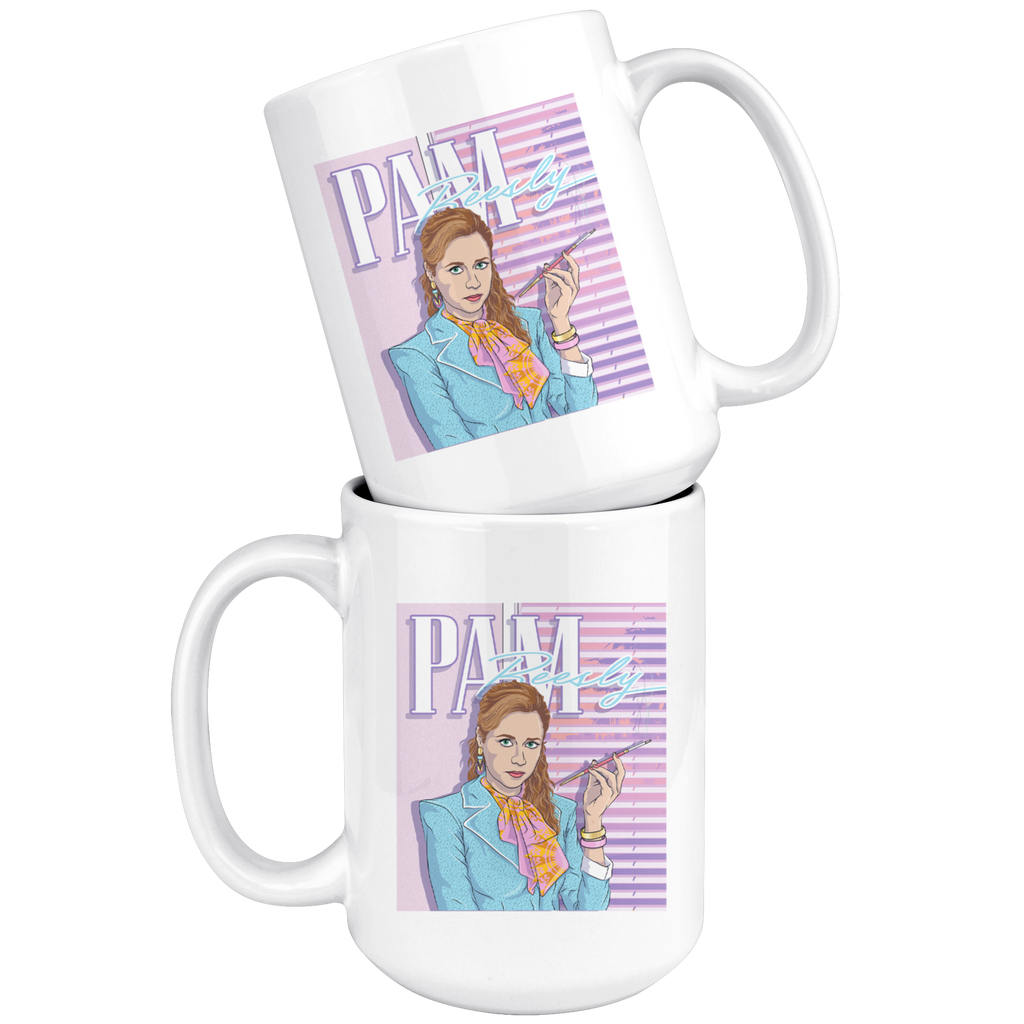 Pam Beesly Vice Series - Coffee Mug-Drinkware-Moneyline