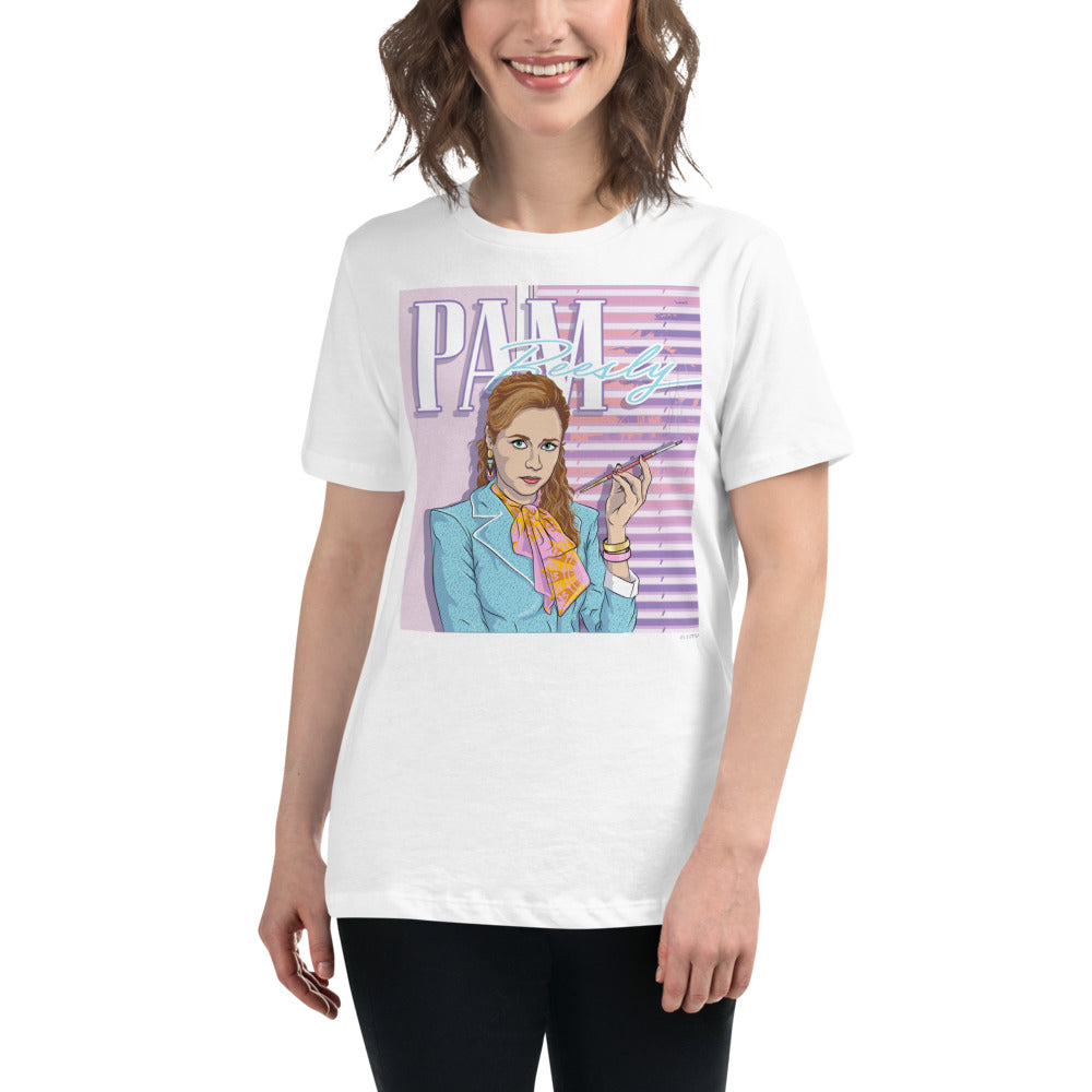 Pam Beesly Vice Women's Relaxed T-Shirt-Moneyline