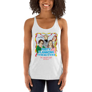 Party Planning Committee Women's Racerback Tank-Moneyline