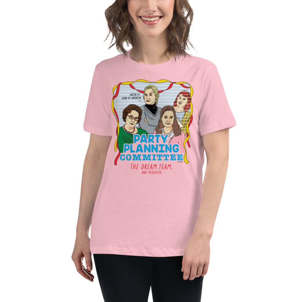 Party Planning Committee Women's Relaxed T-Shirt-Moneyline