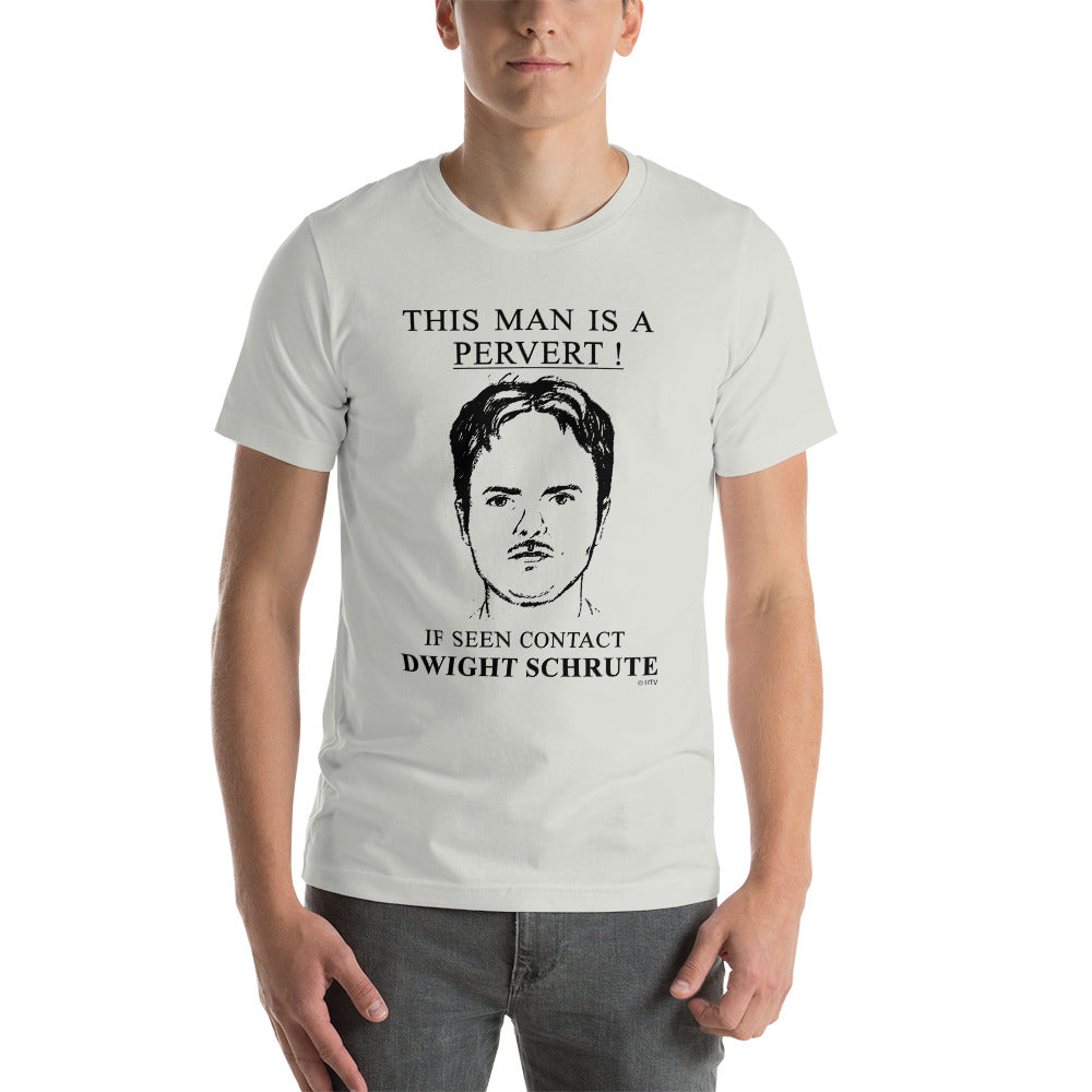 Pervert Dwight T-Shirt-Moneyline