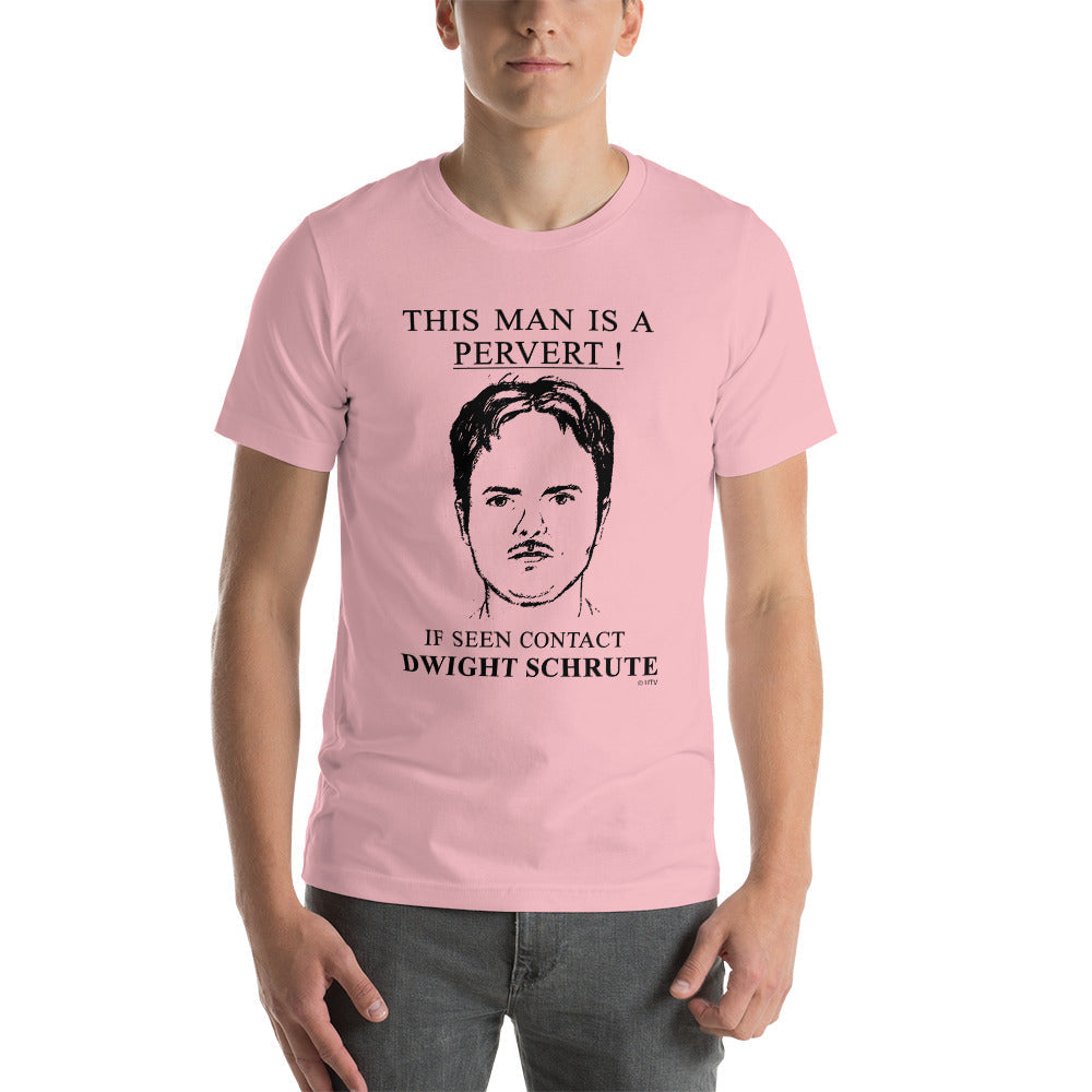Pervert Dwight T-Shirt-Moneyline
