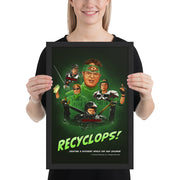 Recyclops Gang Framed Poster