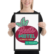 Beets Motel Framed Poster