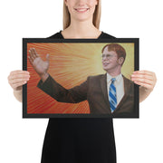 Dwight's The Manager Framed Poster