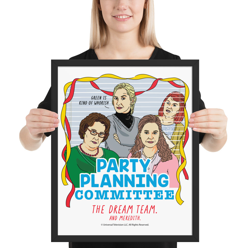 Party Planning Committee Framed Poster