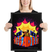 Megadesk Framed Poster