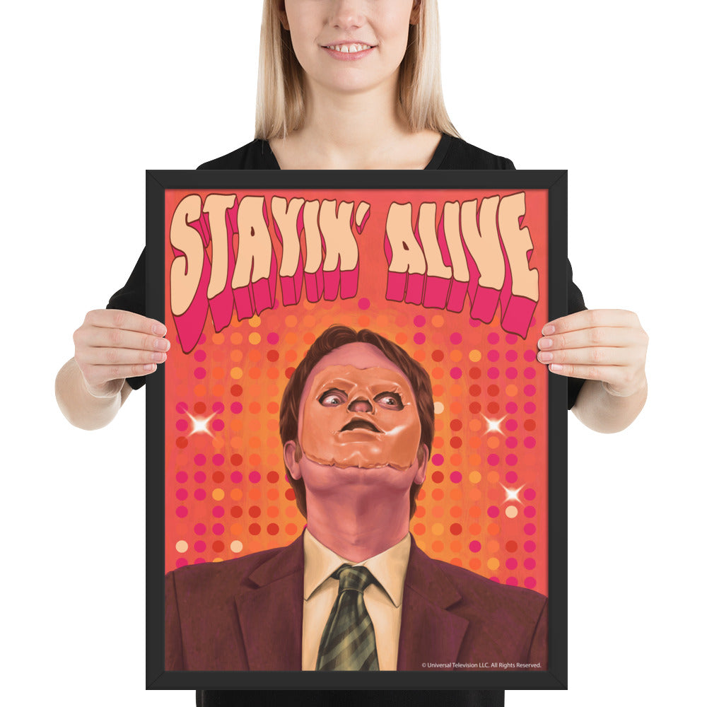 Stayin Alive Framed Poster