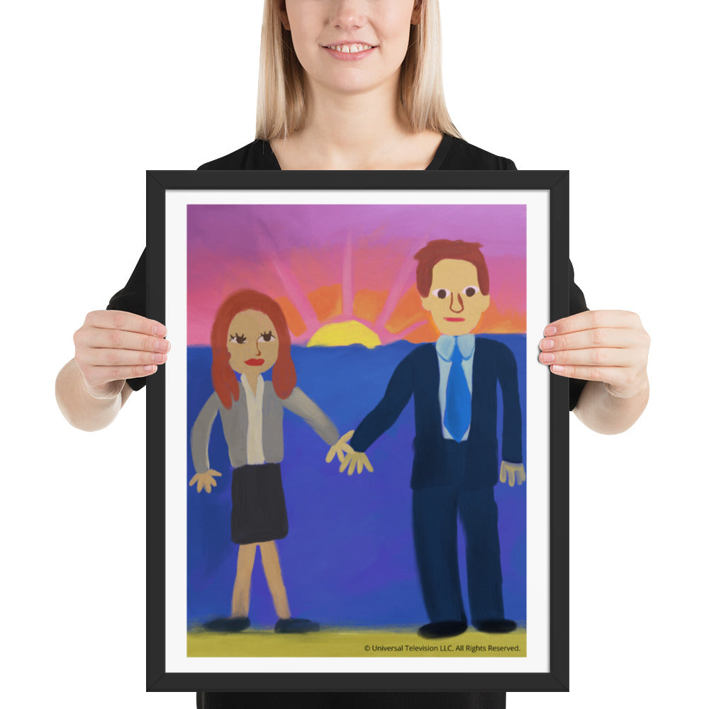 Jim and Pam Wedding Framed Poster