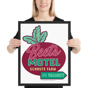 Beets Motel Framed Poster