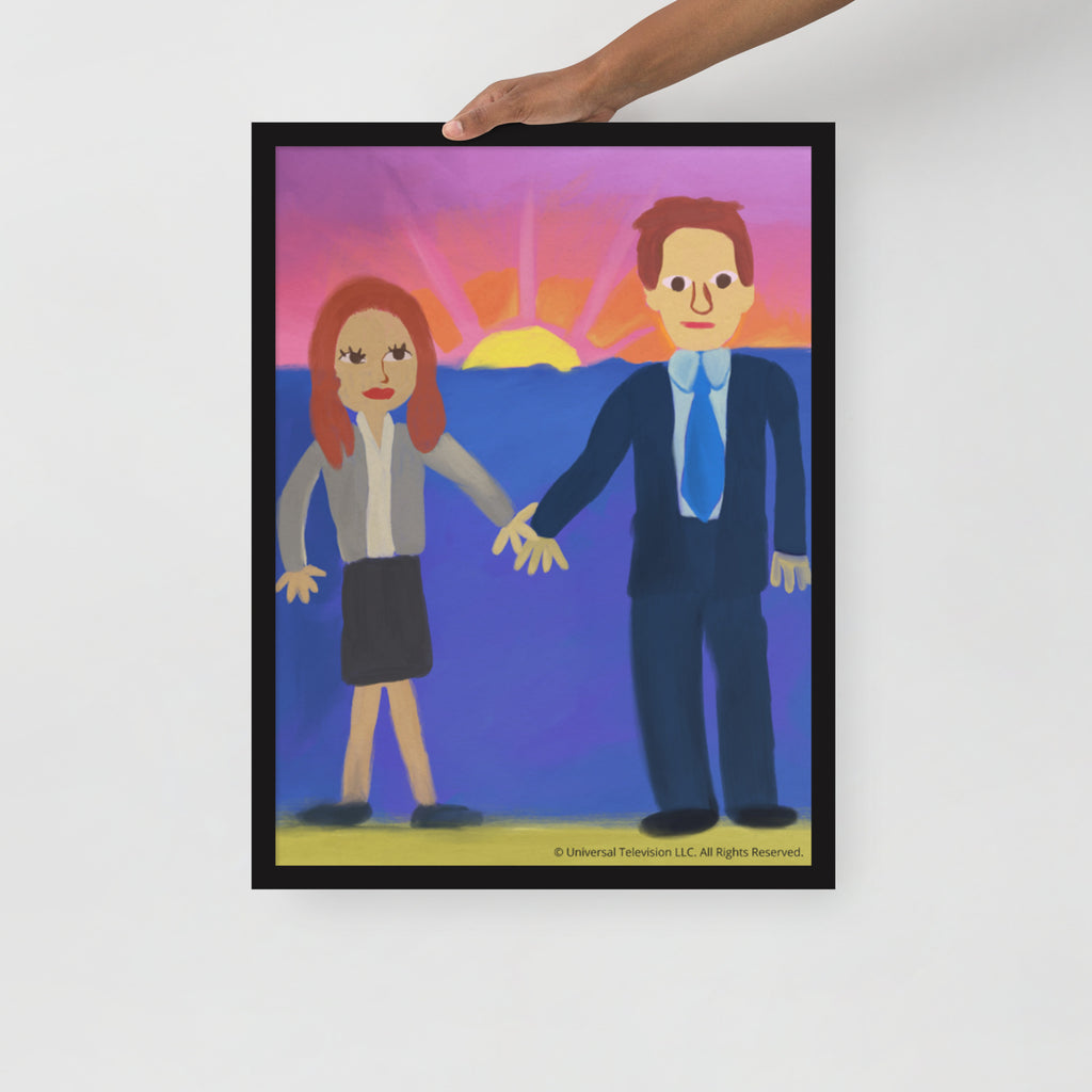 Jim and Pam Wedding Framed Poster
