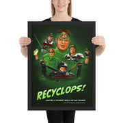 Recyclops Gang Framed Poster