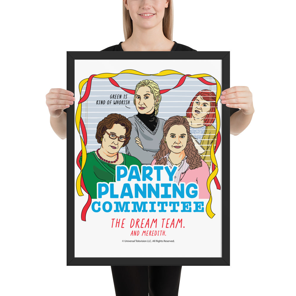 Party Planning Committee Framed Poster